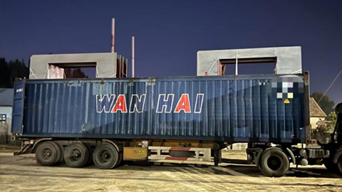 Línea de producción de madera contrachapada entregada sin problemas