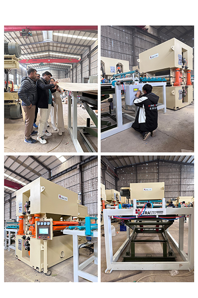 Entrega de la máquina lijadora calibradora de servicio pesado MingDing al sur de Asia