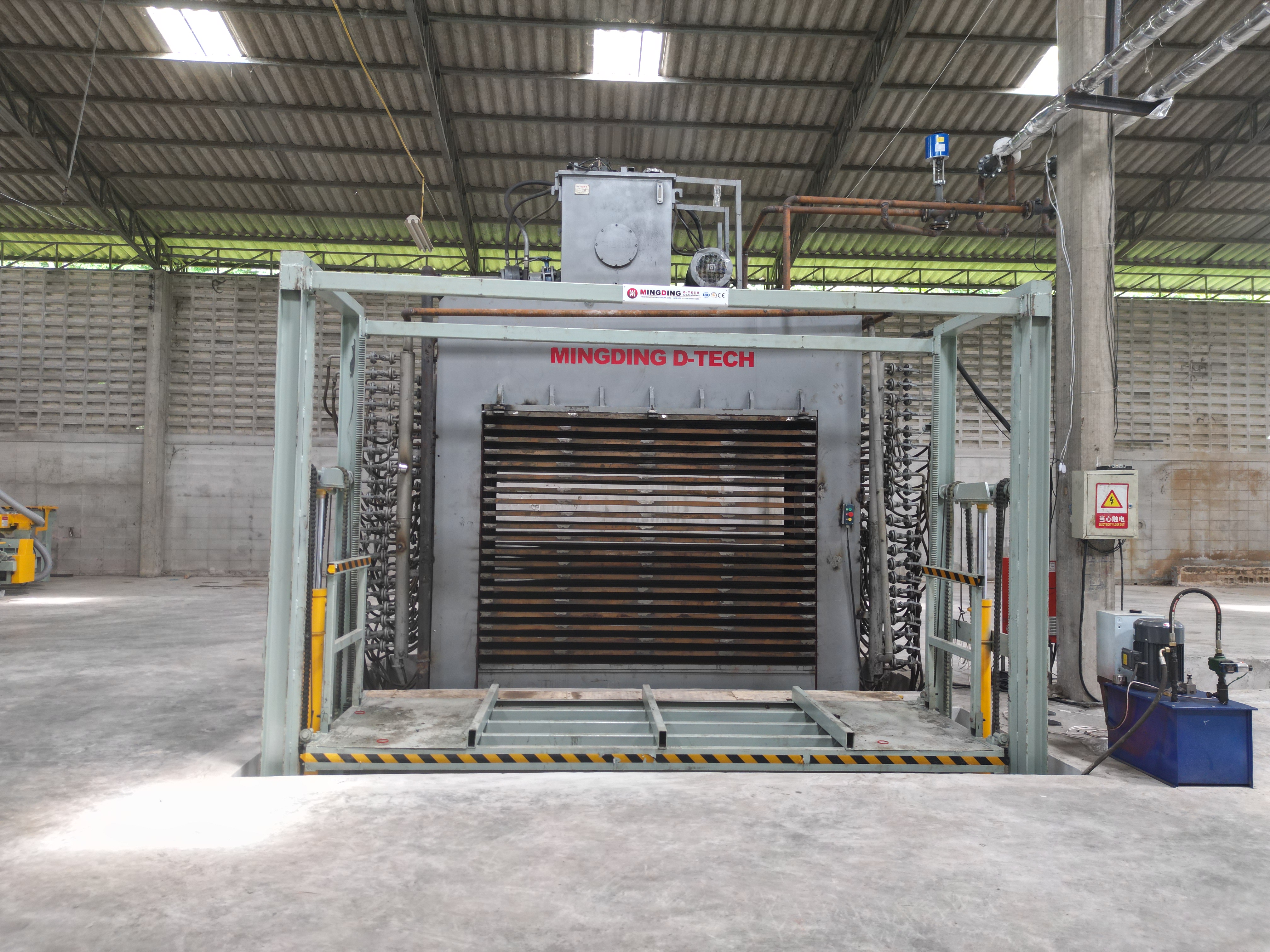 Instalación perfecta de Hot Press en el sur de Asia